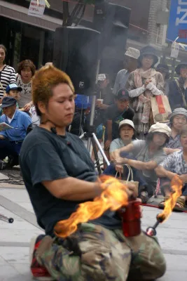 大道芸人 つばさの活動写真 5